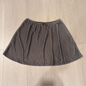 Elegant Brown Women's Skirt